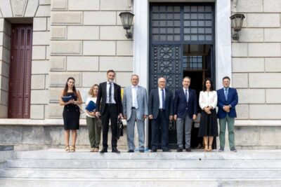 Επίσκεψη Υφυπουργού Δικαιοσύνης Ιωάννη Μπούγα στο Δικαστικό Μέγαρο Τρίπολης