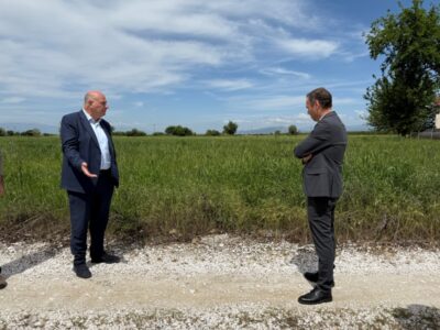 Αυτοψία σε πληγείσες καλλιέργειες στον Παλαμά Καρδίτσας
